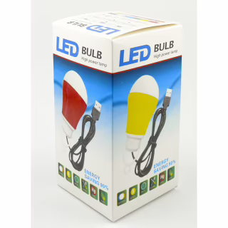 Светильник Dengos LED-BULB-5V5W-RED