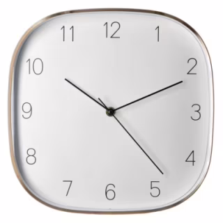 Настінний годинник Optima Promo Promo Jewel, металевий, золотий (O52080-15)