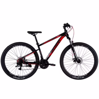 Велосипед Discovery 29" TREK DD рама-16" ST 2025 чорно-червоний (OPS-SP-29-075)