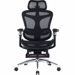 Офисное кресло Sihoo Крісло офісне з підставкою для ніг Sihoo DORO C300 Pro Mesh Black with (DORO-C300-PRO-M101-JT)