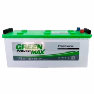 Акумулятор автомобільний GREEN POWER MAX 145А бічна (000022377)