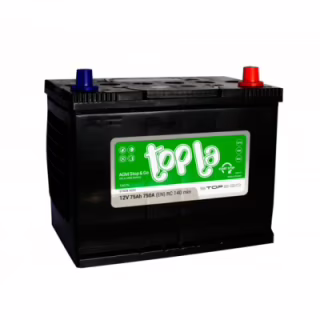 Аккумулятор автомобильный Topla 75 Ah/12V AGM Euro Japan (114 120)