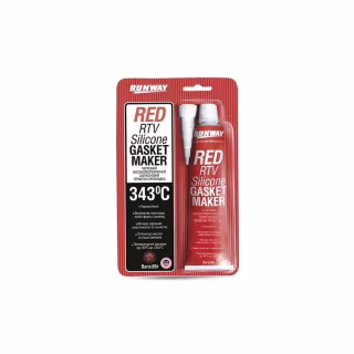 Герметик автомобильный Runway Red RTV Silicone 85г (RW8500)