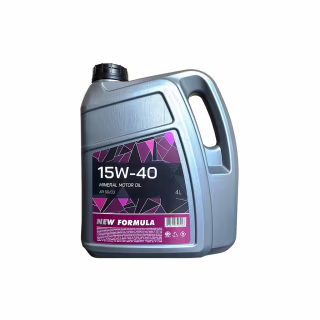 Моторное масло NEW FORMULA 15w-40 (SG/CD) кан. 4л ПЕ (3,6кг) (NF196254)