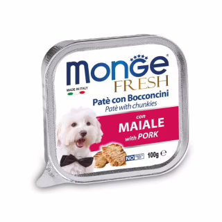 Консервы для собак Monge DOG FRESH свинина 100 г (8009470013093)