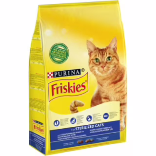 Сухой корм для кошек Purina Friskies Sterile с лососем и овощами 270 г (7613035352346)
