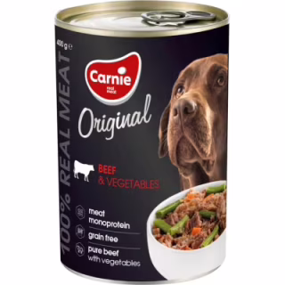 Консервы для собак Carnie Original Mono Protein Говядина с овощами 400 г (4820255193489)