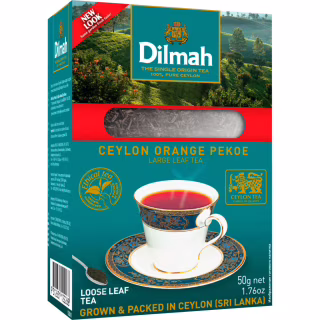 Чай Dilmah Черный Великолистовый 50 г (9312631122268)