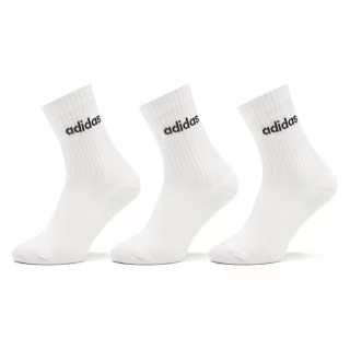 Носки Adidas C LIN CREW HT3455 3P білий, чорний S (37-39) (4066746240748)