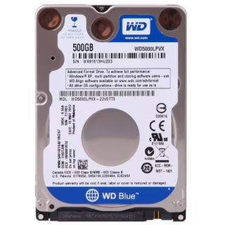 Жесткий диск для ноутбука 2.5" 500GB WD (WD5000LPCX)