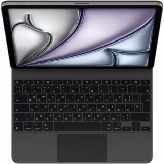 Чехол для планшета Apple Magic Keyboard iPad Air 13-inch (M3) Ukrainian A3340 Black (MGYY4UA/A)