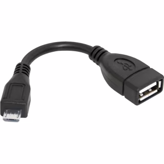 Перехідник OTG USB 2.0 AF to Micro 5P 0.08m Defender (87300)