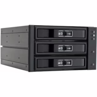 Бэкплейн Chieftec 2x5.25"/3x3.5" Hot-Swap Aluminium (CBP-2131SAS)