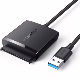Переходник USB 3.0 AM to SATA III F Ugreen (60561)