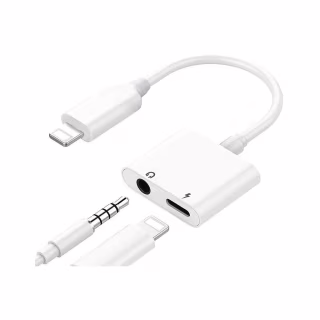 Переходник Lightning to 3.5mm/Lightning PowerPlant (CA911813)