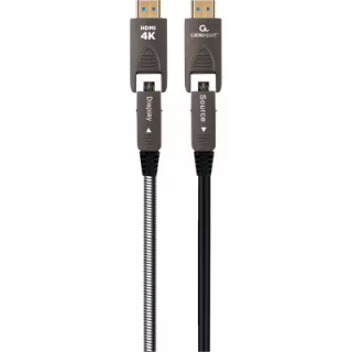 Кабель мультимедійний HDMI M to HDMI M 20.0m V2.0 4K60Hz A/D to A/D AOC Cablexpert (CCAP-HDMIDD-AOC-20M)