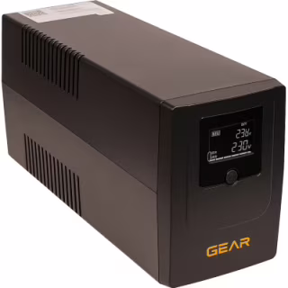 Источник бесперебойного питания GEAR GU-1200PLCD
