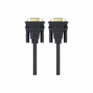 Кабель мультимедійний VGA M to VGA M 1.0m 1080p60Hz black HP (HP_DHC-VG100-1M)
