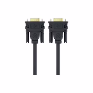 Кабель мультимедийный VGA M to VGA M 1.0m 1080p60Hz black HP (HP_DHC-VG100-1M)