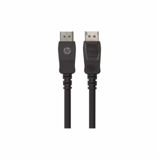 Кабель мультимедийный DisplayPort M to DisplayPort M 1.0m V1.2 4K60Hz black HP (HP_DHC-DP01-1M)