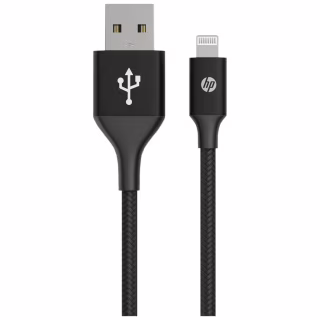 Дата кабель USB 2.0 AM to Lightning 1.0m 2.4A MFI HP (HP_DHC-MF100-1m)