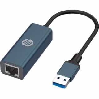Перехідник USB AM to RJ45 Ethernet 1000Mbps HP (HP_DHC-CT101)