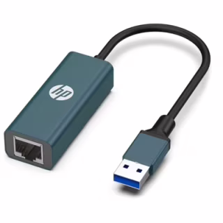 Переходник USB AM to RJ45 Ethernet 100Mbps HP (HP_DHC-CT101D)