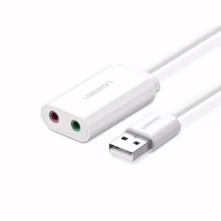 Звукова плата Ugreen US205 white (30143)