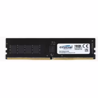 Модуль памяти для компьютера DDR5 16GB 6400 MHz Micron (CT16G64C52CU5)