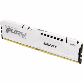 Модуль памяти для компьютера DDR5 16GB 6000 MHz Beast White EXPO Kingston Fury (ex.HyperX) (KF560C36BWE2-16)
