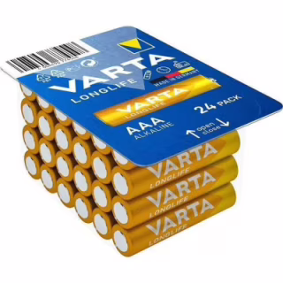 Батарейка Varta AAA Longlife лужна * 24 (04103301134)