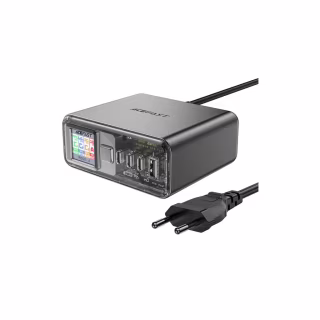 Зарядное устройство Acefast 4xUSB 218W (3xUSB-C + USB-A) Gan Z4 Fast Charger (6974316282587)
