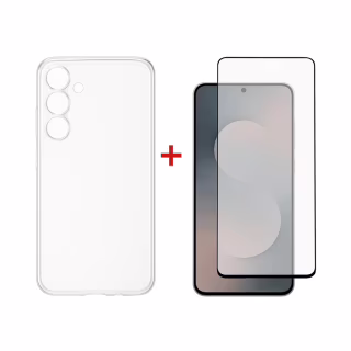 Чохол до мобільного телефона Dengos Samsung Galaxy S25 FE TPU+glass Transparent (DG-KM-172)