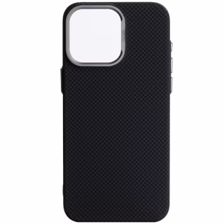 Чохол до мобільного телефона Armorstandart LikeCarbon2 MagCase Apple iPhone 16 Pro Max Kevlar Black (ARM88382)