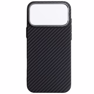Чохол до мобільного телефона Armorstandart LikeCarbon2 MagCase Apple iPhone 17 Pro Max Carbon Black (ARM86259)