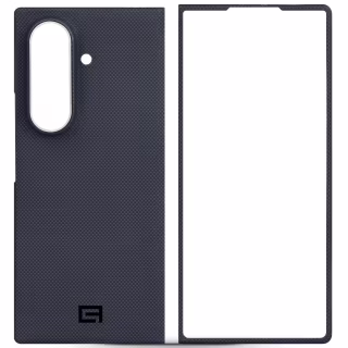 Чохол до мобільного телефона Armorstandart BlackIcon Aramid Plain MagCase Samsung Fold 7 Black (ARM90167)