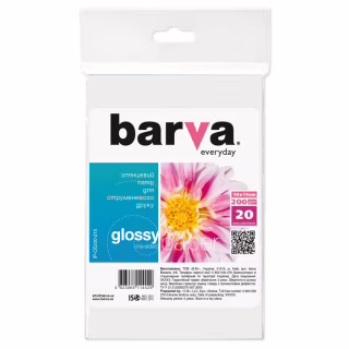 Фотопапір Barva 10x15 Everyday 200г Glossy (IP-CE200-215)