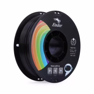 Пластик для 3D-принтера Creality PLA+ 1кг, 1.75мм, black (3301010306)
