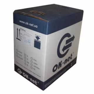 Кабель сетевой OK-Net FTP cat.6 LSOH (F/UTP-cat.6 LSOH) (КПВонг-HFЭ-ВП (250) 4*2*0,57)