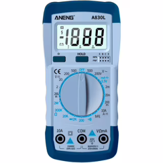 Цифровой мультиметр ANENG AN-A830L, V, A, R (AN-A830L)