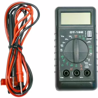 Цифровой мультиметр Voltronic DT-182, V, A, R, Q100 (DT-182)