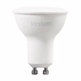 Лампочка Vestum MR16 8W 3000K 220V GU10 (1-VS-1507)