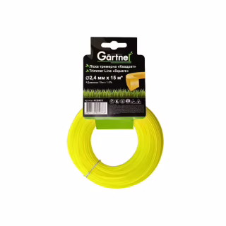 Жилка косильная Gartner "Квадрат" 2,4мм × 15м (41324015)