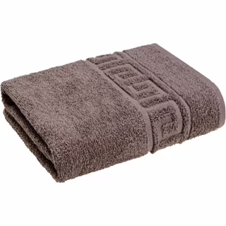 Рушник Home Line махровий бордюрний (капучіно) 400 гр/м2, 50х90 см (179752)