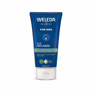 Гель для умывания Weleda For Men 2 в 1 Для лица и бороды 100 мл (4001638589567)
