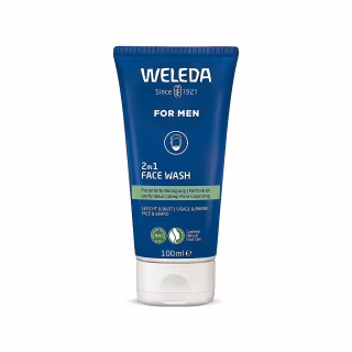 Гель для вмивання Weleda For Men 2 в 1 Для обличчя і бороди 100 мл (4001638589567)