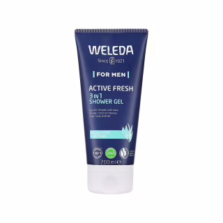 Гель для душа Weleda Active Shower Gel 3 в 1 200 мл (7611916153600)