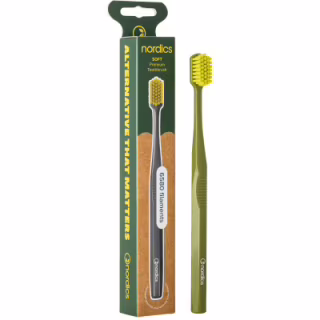 Зубная щетка Nordics 6580 Premium Dark Green (3800501908211)