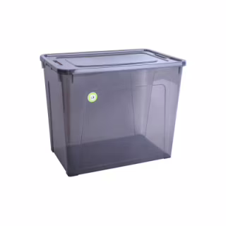 Контейнер для зберігання Алеана Smart Box Коричневий 40 л (алн 123086/коричневий прозорий)