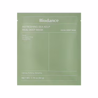 Маска для лица Biodance Refreshing Sea Kelp Real Deep Mask 34 г (8809937361473)
